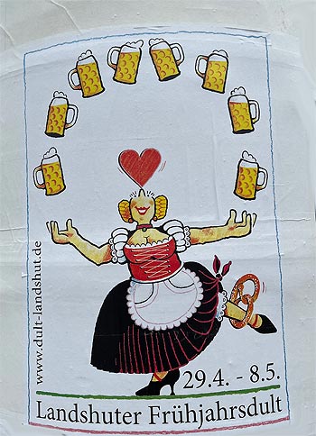 634. Landshuter Frühjahrsdult "Bruderkirchweihdult" vom 29.04.-08.05.2022 auf der Grieserwies